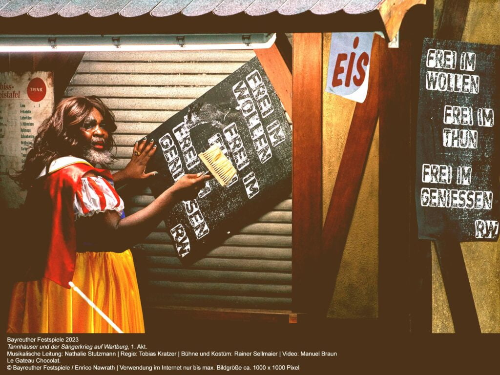 Tan_050723_018_©EnricoNawrath_press-antique Tannhäuser. Bayreuth. Wenige Buhrufe, viele Bravorufe.