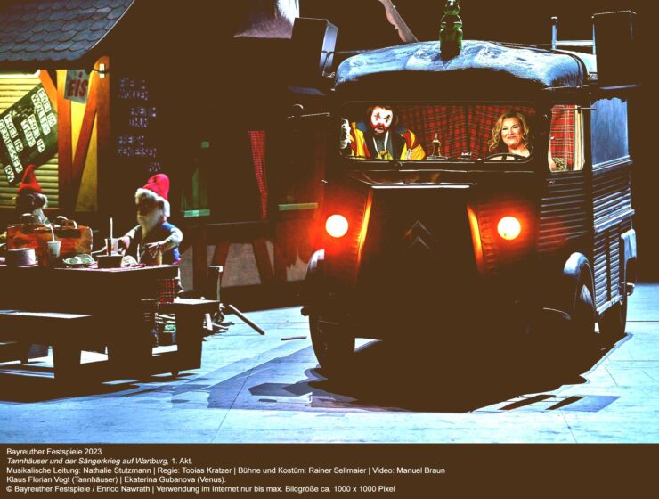 Tannhäuser. Bayreuth. Wenige Buhrufe, viele Bravorufe.