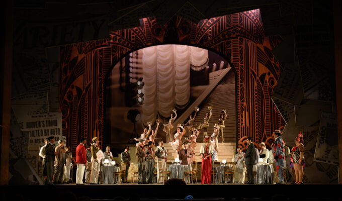 Cendrillon au pays des Ziegfeld Follies. Credit : Mirco Magliocca