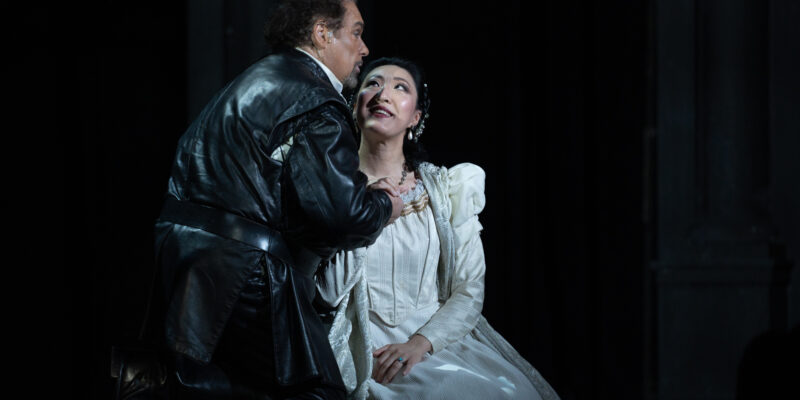 Otello. Vittoria Yeo (Desdemona), Marco Berti (Otello). ph Fabrizio Sansoni -Opera Roma 2024_5062