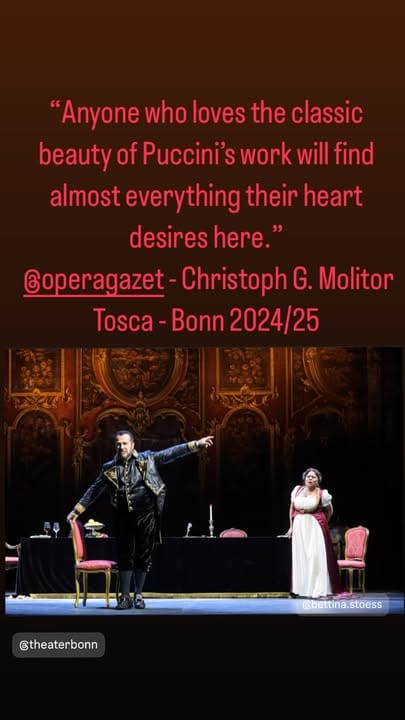 Tosca. Zurück zu den Wurzeln.